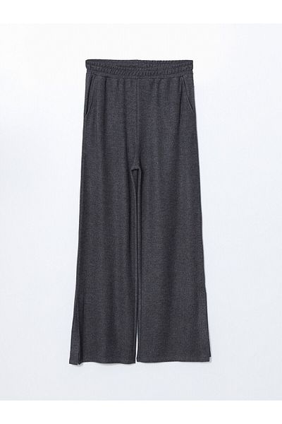 LC Waikiki Pantaloni de damă cu talie elastică cu picioare largi