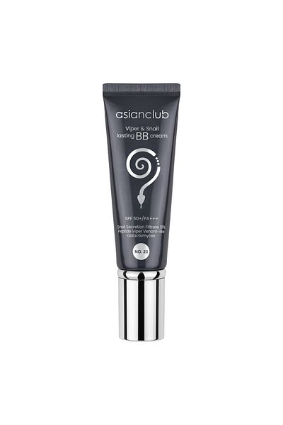 AsianClub Asian Club VIPER & SNAIL LASTING BB CREAM SPF 50+ PA+++ č. 23, 50 g - Multifunkční BB krém
