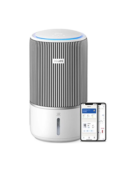 Philips 3400 Serisi Pureprotect Water 2in1 Hava Temizleyici Ve Nemlendirici, 78 m2'ye kadar, AC3420/10