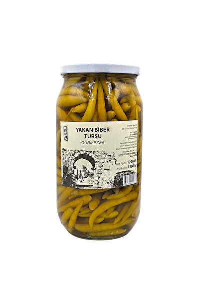 gurmezza Süs Biberi (YAKAN BİBER) Turşusu 1200 gr