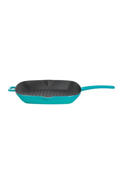Lava 26X26Cm Cast Square Grid - Iron Solid Handle Size