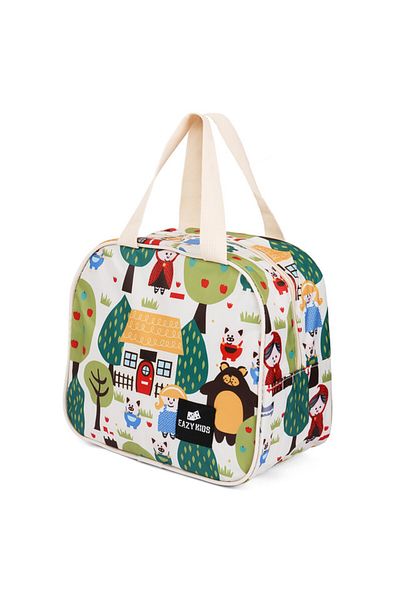 Eazy Kids Eazy Kids Panda Lunch Bag - White