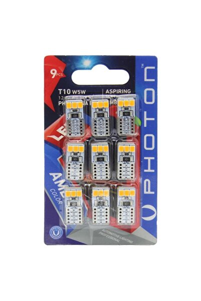 Photon T10 W5W Turuncu Led Modül Blister