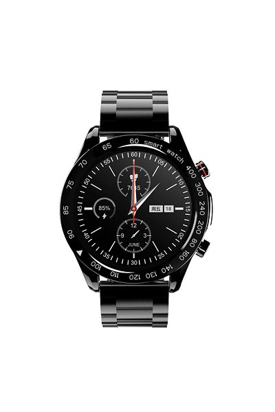 HiFuture Futurego Pro 34mm Black Smart Watch - Water Resistant Ip68