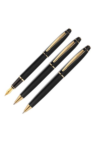 Scrikss 35 3-piece Set - Matte Black Gold