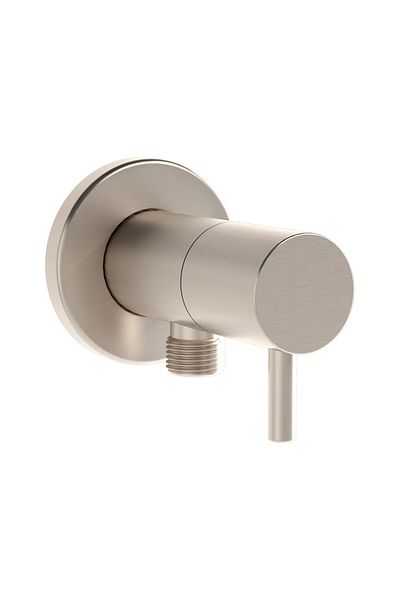 VitrA A 4521434   Origin Nickel Intermediate Tap - Brushed