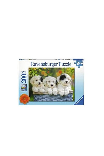 RAVENSBURGER 200 Piece Puzzle Puppies 127658