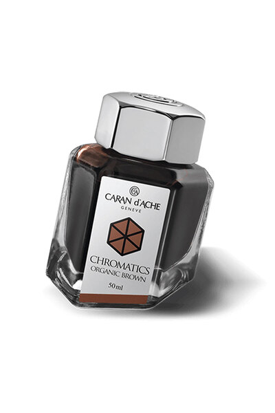 Caran d'Ache Чернина Chromatics Brown Calimara, 50 мл, кафяв