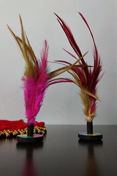 ÇİN KÜLTÜR MERKEZİ Tüylü Küçük Shuttlecock (Jianzi)