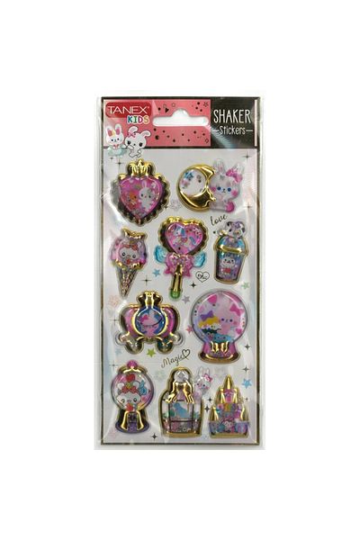 Tanex Kids Tnx-26110 10-1 Pieces Watery Puffy Label Series