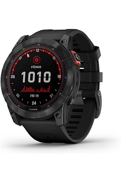 Garmin FENIX 7X – SOLAR EDITION, SLATE GREY WITH BLACK BAND