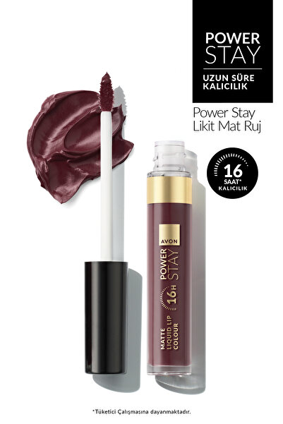 AVON Power Stay Likit Mat Ruj - All Fired Up