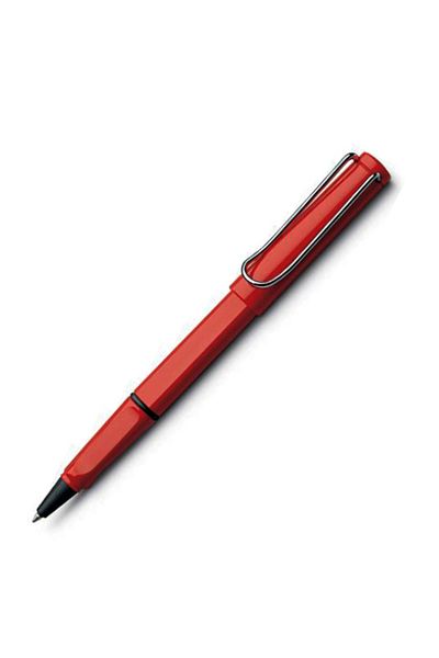 Lamy Bright Red Safari Rollerball Pen - Ataturk Signed, 316