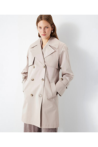 İpekyol Adjustable waist trench coat