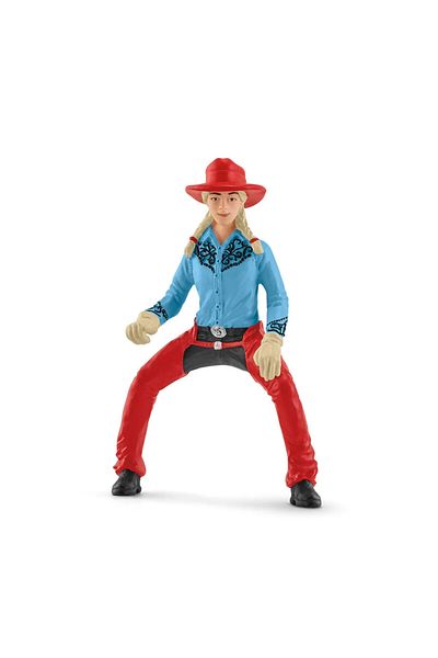 STOREMAX Schleich Cowgirl and Barrel Racing Horse