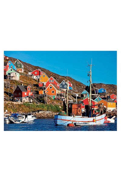 EDUCA Puzzle 1000 Pieces Scandinavian Houses 17745