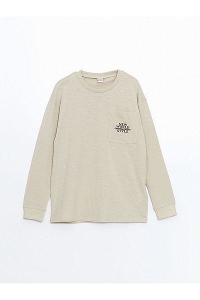 LC Waikiki Tricou pentru băiat cu gât crew de sezon nou - S52774Z4