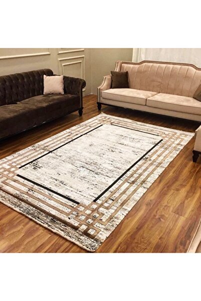 Angora Halı Decorium 9376L Siyah/Kahve