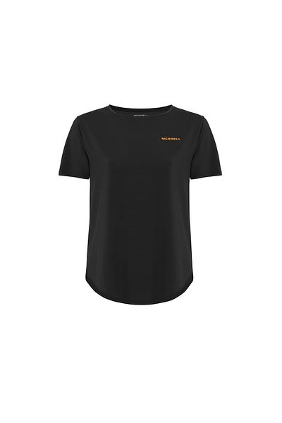 Merrell Tricou negru pentru alergare pentru femei Tyme Tricou pentru alergare pentru femei M3tyme