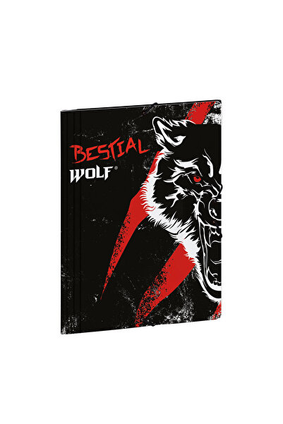 Busquets Bestial Wolf Yumuşak Kapaklı Lastikli Dosya 2006805370