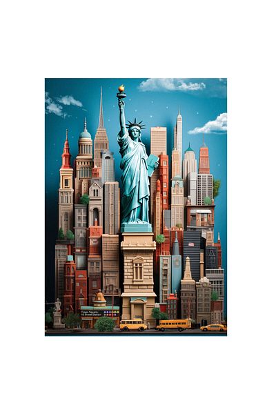 Anatolian Puzzle 1500 قطعة نيويورك 4578