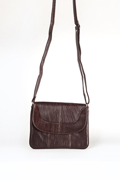 Dericlub 2034m Genuine Leather Women's Crossbody Bag - Vistosa Kave