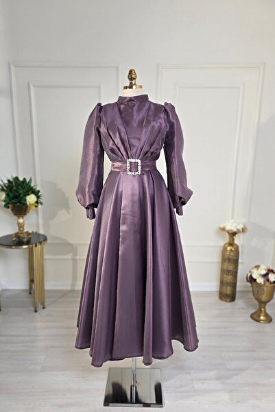 Yonca Moda Evi Mor Prenses Abiye 4529