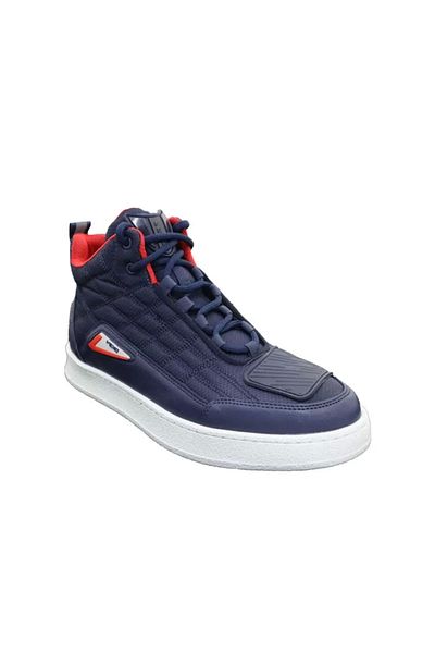 Vexo Navy Blue-white City Boots
