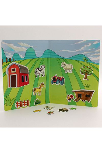 Todizoo Farm World 83916 Model Magnetic Story Creation