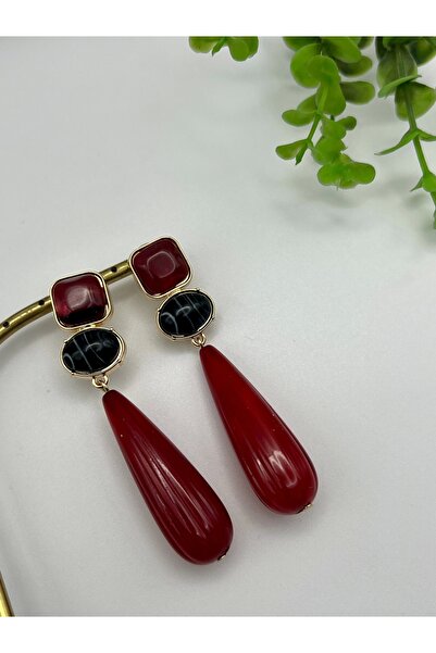 Badiva.Co Epoksi Sallantılı Küpe