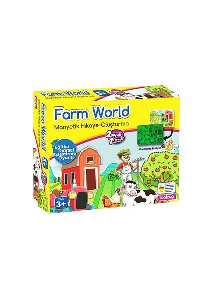 Todizoo Farm World 83916 Model Magnetic Story Creation