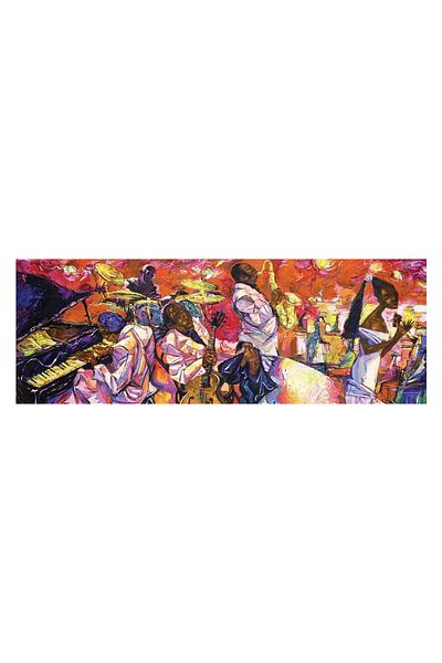 Art Puzzle Panorama 1000 Pieces - Colors of Jazz 5352