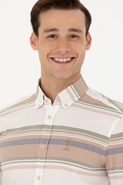U.S. Polo Assn. Ανδρικό μακρυμάνικο πουκάμισο 50277940 -VR049