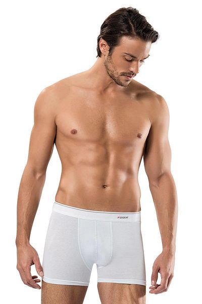 ERDEM İÇ GİYİM Erdem White Basic Boxer 1447