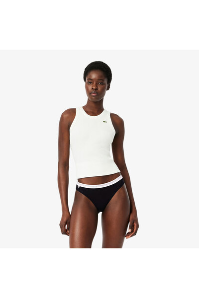 Lacoste Kadın 3'lü Siyah Külot