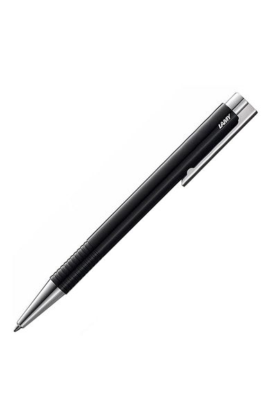 Lamy Glossy Black Logo Mplus Ballpoint Pen - M Nib 204 Mt-s