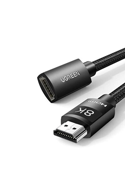 Ugreen 8k 60hz Örgülü Hdmı 2.1 Uzatma Kablosu 1 Metre