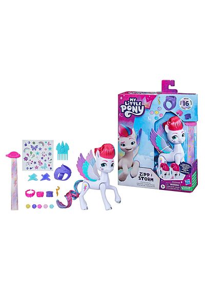 MY LITTLE PONY Brıdlewoodstock Day Style Figure Zipp Storm F6349-f6452