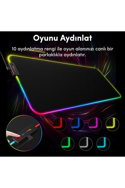 Tronsmart لوحة ماوس ألعاب Spire RGB