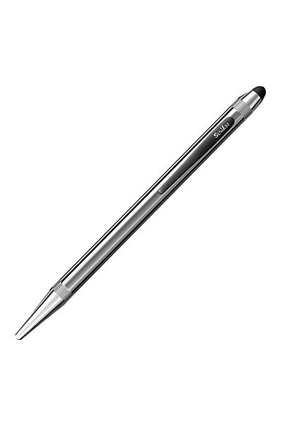Scrikss Smart Pen Ballpoint Pen Chrome, Transparent Packaging