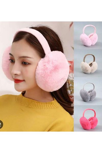 Pimody Women's Foldable Plush Earmuff