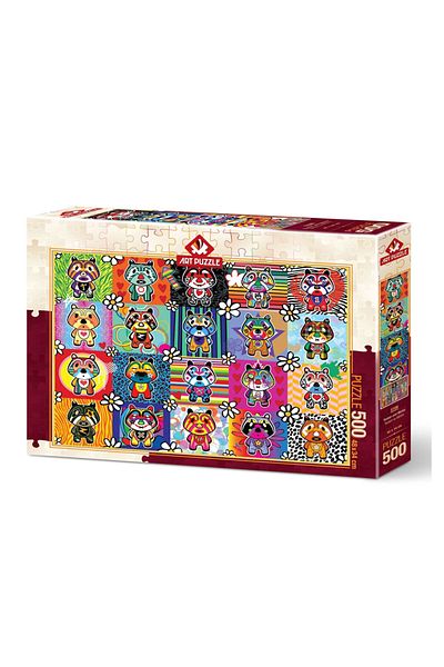 Art Puzzle Tantan and Momo 5106 - 500 Piece Set