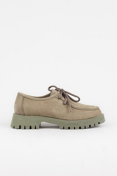 Adım Adım Women's Genuine Leather Thick Soled Casual Loafer