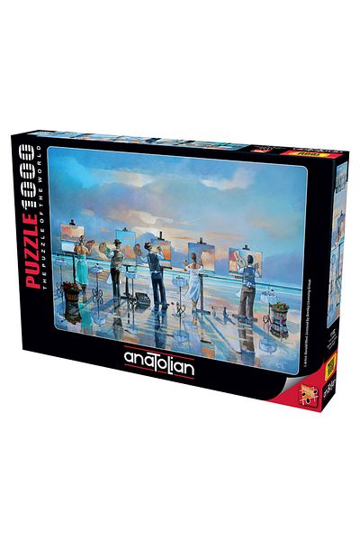 Anatolian Puzzle 1000 Pieces Brush Strokes 1132