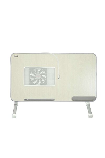 Bix Saiji A8 Multifunctional Adjustable Notebook Desk with Cooler Gray