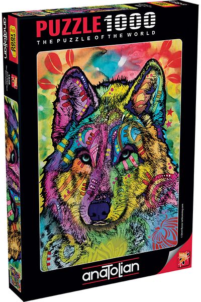 Anatolian Puzzle Anatolian 1000 Piece Wolf's Gaze 1048