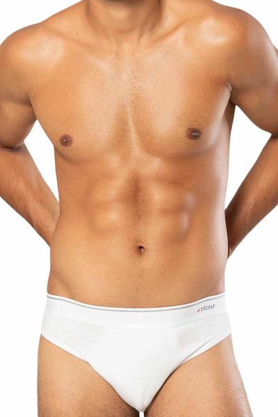 ERDEM İÇ GİYİM Erdem White Cotton Elastane Slip 1340