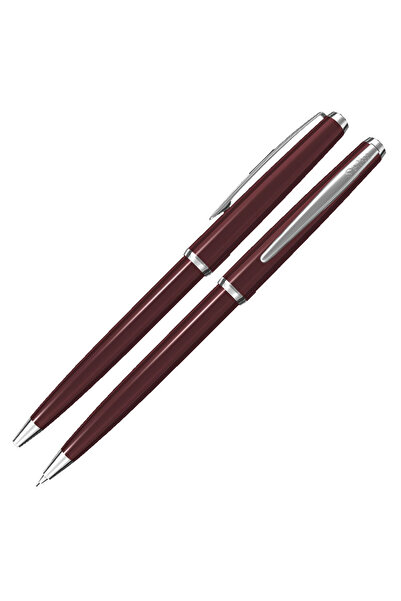 Scrikss ( 3 ADET ) Scrikss 52 Bordo Kristal Kutu Tükenmez Versatil Seti