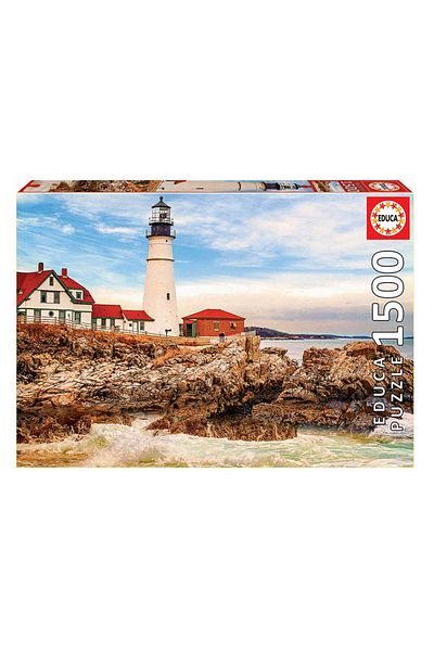 EDUCA 1500 Piece Puzzle - Rocky Lighthouse 17978