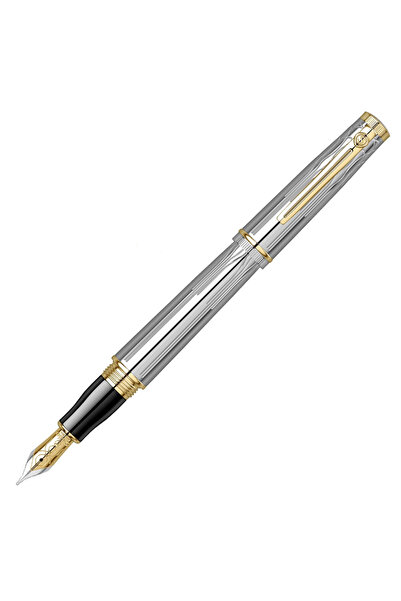 Scrikss Heritage Gold Krom Dolma Kalem 50.yıl Kategori Özel Hediyelik Kutulu